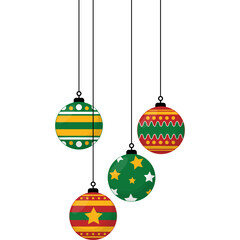 Hanging Christmas Balls