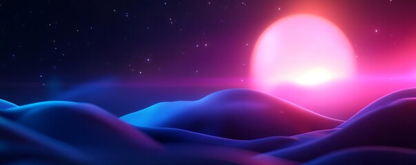 Fototapeta premium Retro Nostalgia Vintage Vibes Retro Futurism Perspective