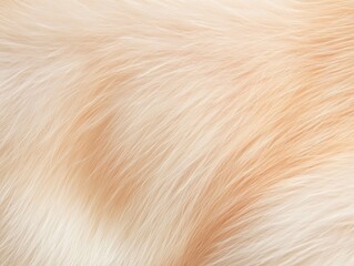 Fototapeta premium Elegant Close-Up of Vintage Fur Collar Texture in Natural Light