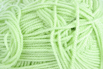 colorful texture of wool ball