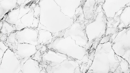 Fototapeta premium White Marble Texture Wallpaper. A luxurious white marble texture with subtle gray veining.
