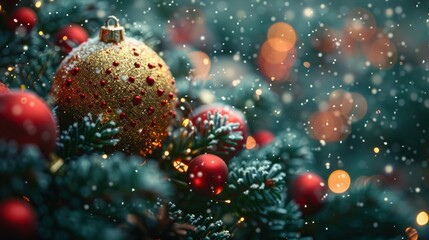 Merry Christmas and Happy New Year Business Greeting Cards Vector Illustration