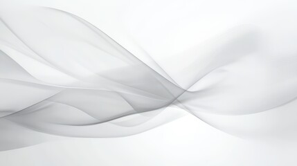 Fototapeta premium Beautiful Minimalist White Gradient Wallpaper. A smooth transition from pure white to light gray wallpaper.