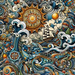 Batik & Songket Art With Nature Themed