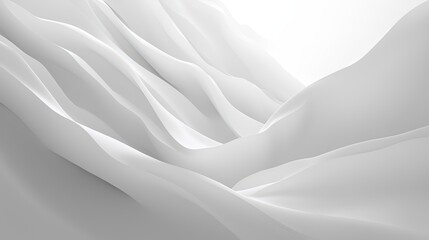 Obraz premium Beautiful Minimalist White Gradient Wallpaper. A smooth transition from pure white to light gray wallpaper.