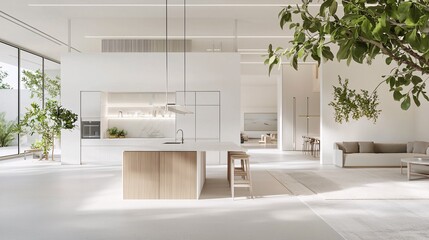 AI predicting design trends and providing visual inspiration for an interior designer, AI interior trend forecasting, future living spaces