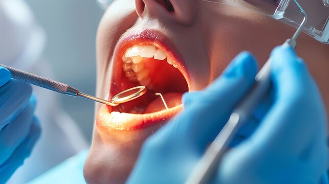 Dentist using advanced diagnostic tools assess a patient's need for a root canal ensuring a precise and tailored treatment plan