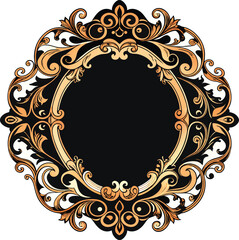 classic color photo frame illustration 2