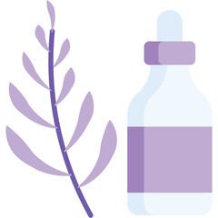 Rosemary Oil Illustration
