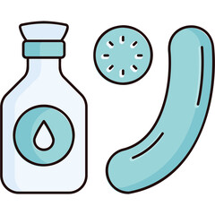 Cucumber Extract Sticker