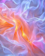 Obraz premium Vibrant abstract fabric texture