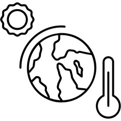 Greenhouse Effect Icon