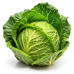 Obraz premium cabbage isolated on white background