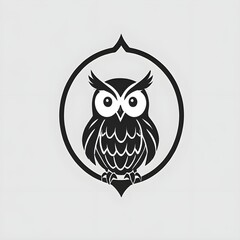 Fototapeta premium owl on a branch