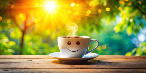 Rise and shine! Embrace this cheerful Tuesday morning with warm coffee and golden sunlight. Let positivity fill your