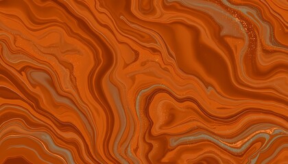 Fototapeta premium Seamless Caramel and Mocha Swirl with Soft Glowing Speckles, High-Definition Abstract Art