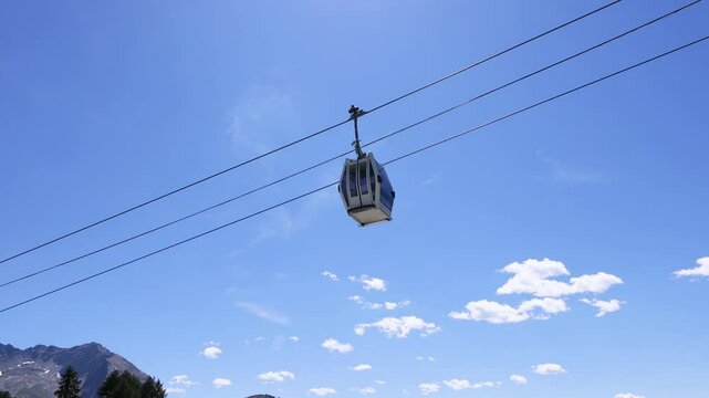 Cable Car Journey in Piedmont