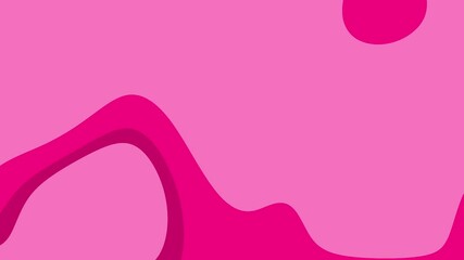 Abstract pink and magenta layered shapes background