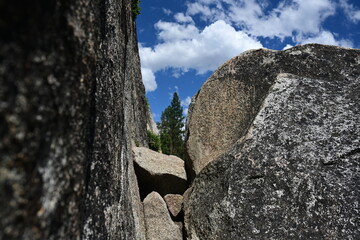 View Through Boulders 