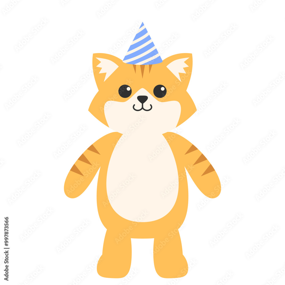 Canvas Prints Cat Birthday Animal