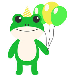 Frog Birthday Animal
