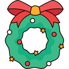 Tinsel Sticker