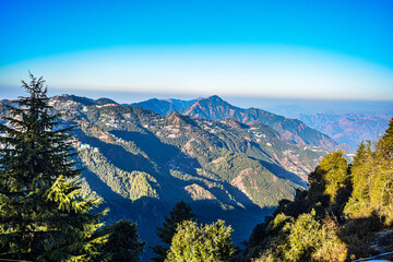 Hill View in Dehradun, India