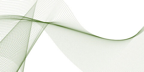 Abstract blue stripes wave line on transparent background Digital frequency track equalizer Stylized line art background. Vector illustration. Wave with lines created using blend tool Curved wavy line