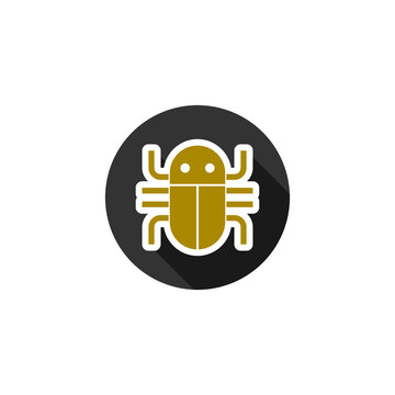 Bug sign icon. Virus symbol 