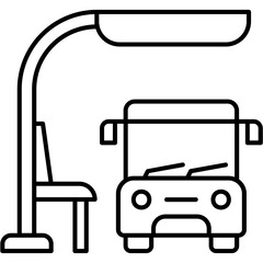 Bus Station Icon