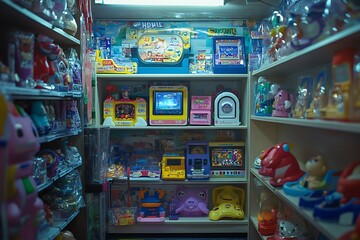 Naklejka premium souvenir shop