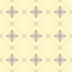 Ethnic background - Ikat style - Illustration