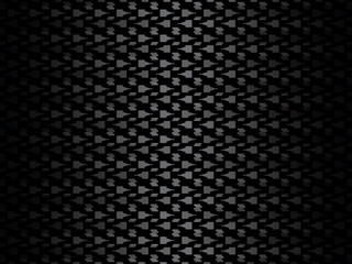 Black metal texture steel background. Perforated metal sheet.
