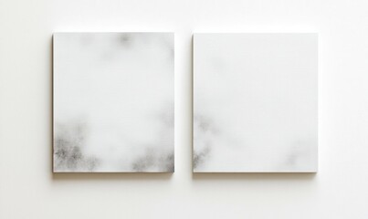 Textured White Geometric Shapes in Abstract Design
White watercolor paper texture background, white color, seamless wallpaper with space for text or design. 