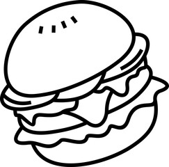 hamburger line icon