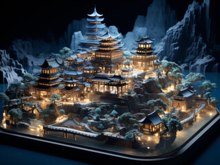 Chinese style classical architecture