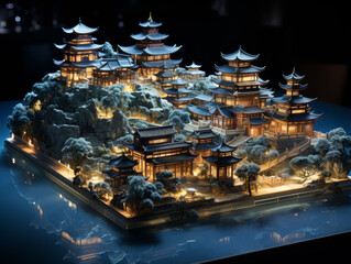 Chinese style classical architecture