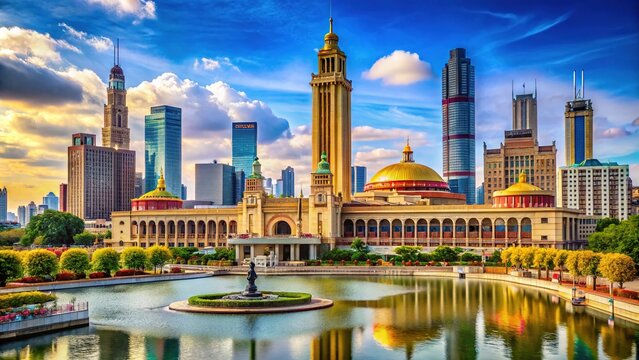 Historic Chicago World's Fair Architecture and Iconic Structures Showcasing Innovation and Culture