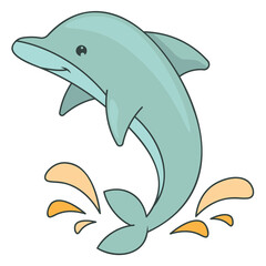 Dolphin Sticker