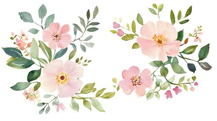 Watercolor Floral Art