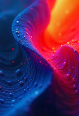 abstract blue orange wallpaper