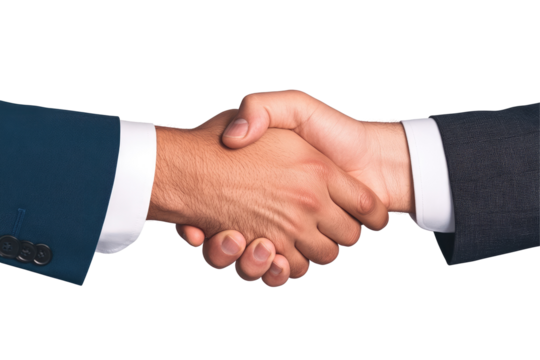 Business handshake symbolizing teamwork and collaboration in a corporate merger, showcasing partnership and mutual agreement in a professional setting.
