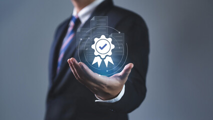 Concepts: Business quality assessment checklist, online survey, questionnaire form, annual assessment, satisfaction rating, and ISO