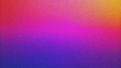 Modern Gradient Background with Grainy Texture. Futuristic Gradient with Grain Texture. Smooth Fluid Shapes and Grainy Textures. Grainy Noise Texture for Posters, Colorful Gradient Noise