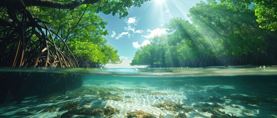 Protecting Mangrove Forests Along the Beautiful Coastline