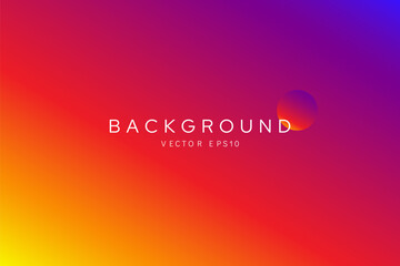 Mix multicolor vivid gradient background vector design
