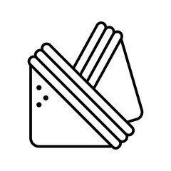 sandwich line icon