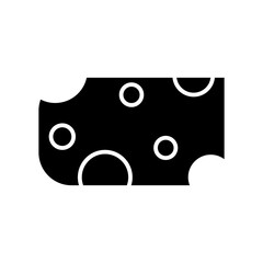 cheese glyph icon