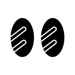 bread glyph icon