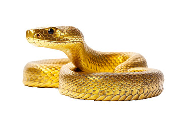 Obraz premium snake reptile isolated on white